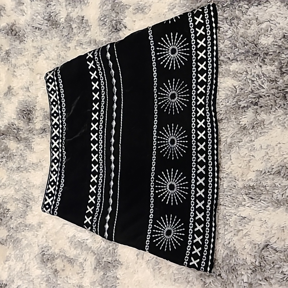 Dodo Bar Or velvet black skirt